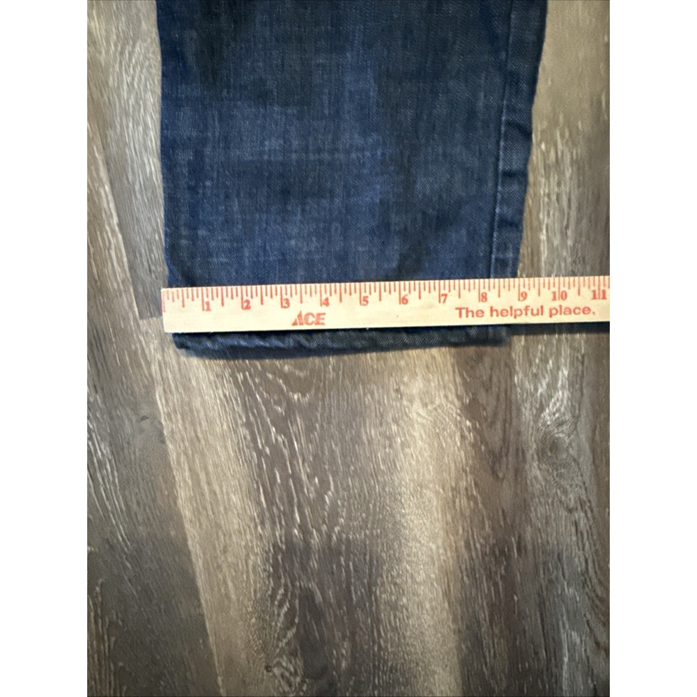 Levis The Original Jeans Slim Straight 38x32 Blue Jeans ( Fits Like 38x30) - Picture 12 of 13